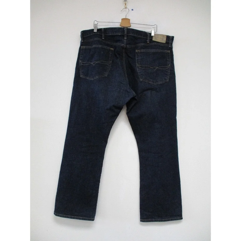 Polo Ralph Lauren Jeans Mens 40x32 Blue Classic Fit Dark Wash Straight Denim
